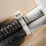 Трубка самогасна SEC-370HD, розміри 360x7,5, колір молочний