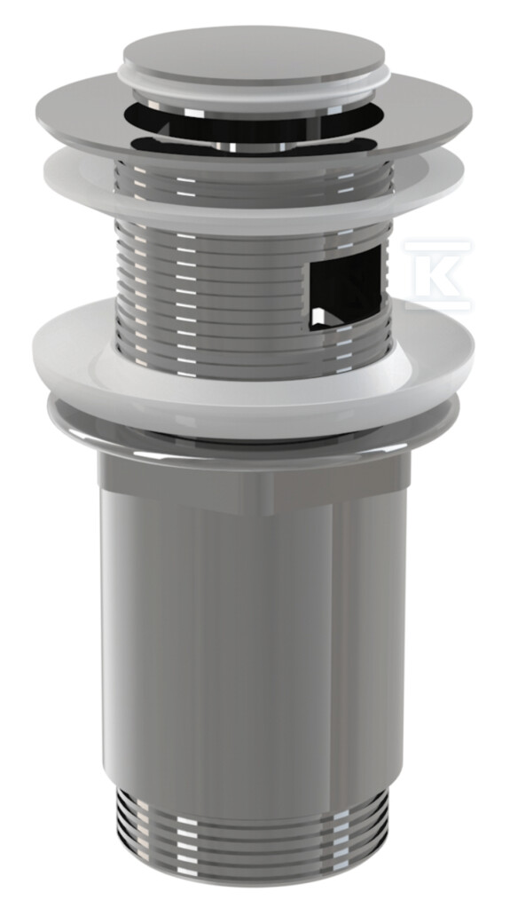 Spust umywalki CLIK/CLAK 5/4" metalowy - A391