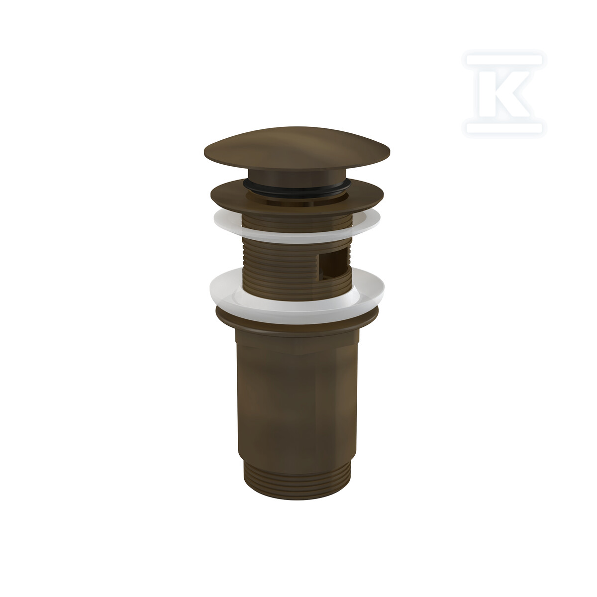 Spust umywalki CLIK/CLAK 5/4" metalowy - A392ANTIC