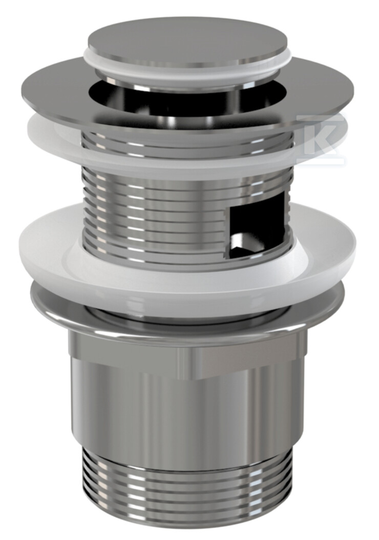 Spust umywalki CLIK/CLAK 5/4" metalowy - A39