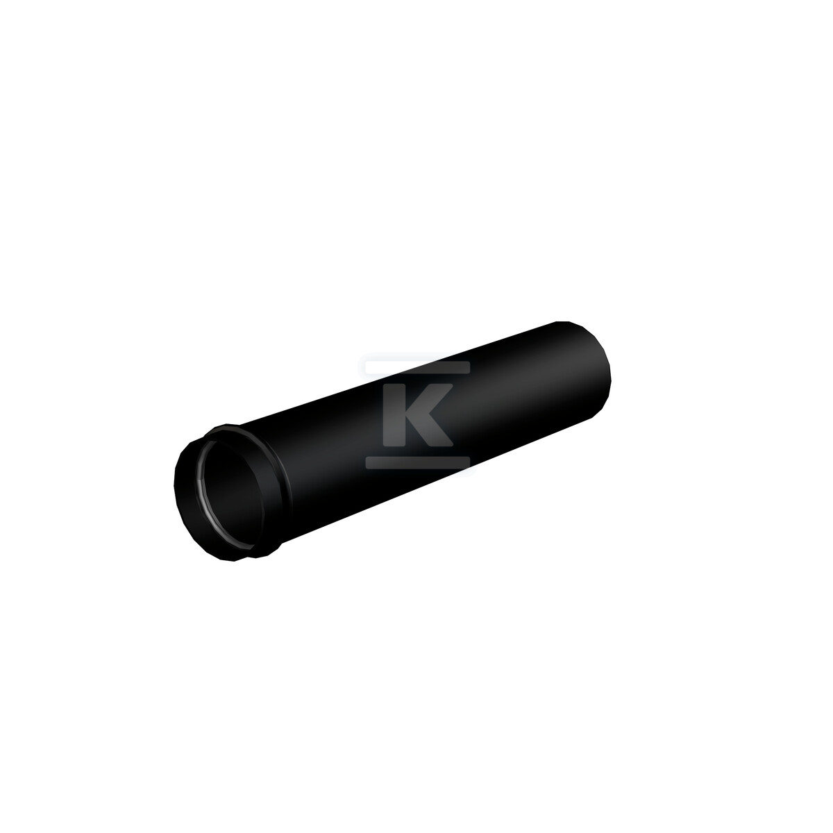 Przedłużka metalowa DN32, czarny-mat - A4000BLACK