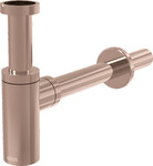 Półsyfon umywalkowy DN32 DESIGN, RED GOLD-połysk A400-RG-P
