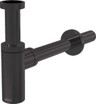 Półsyfon umywalkowy DN32 DESIGN, GUN METAL-mat szczotkowany A400-GM-B