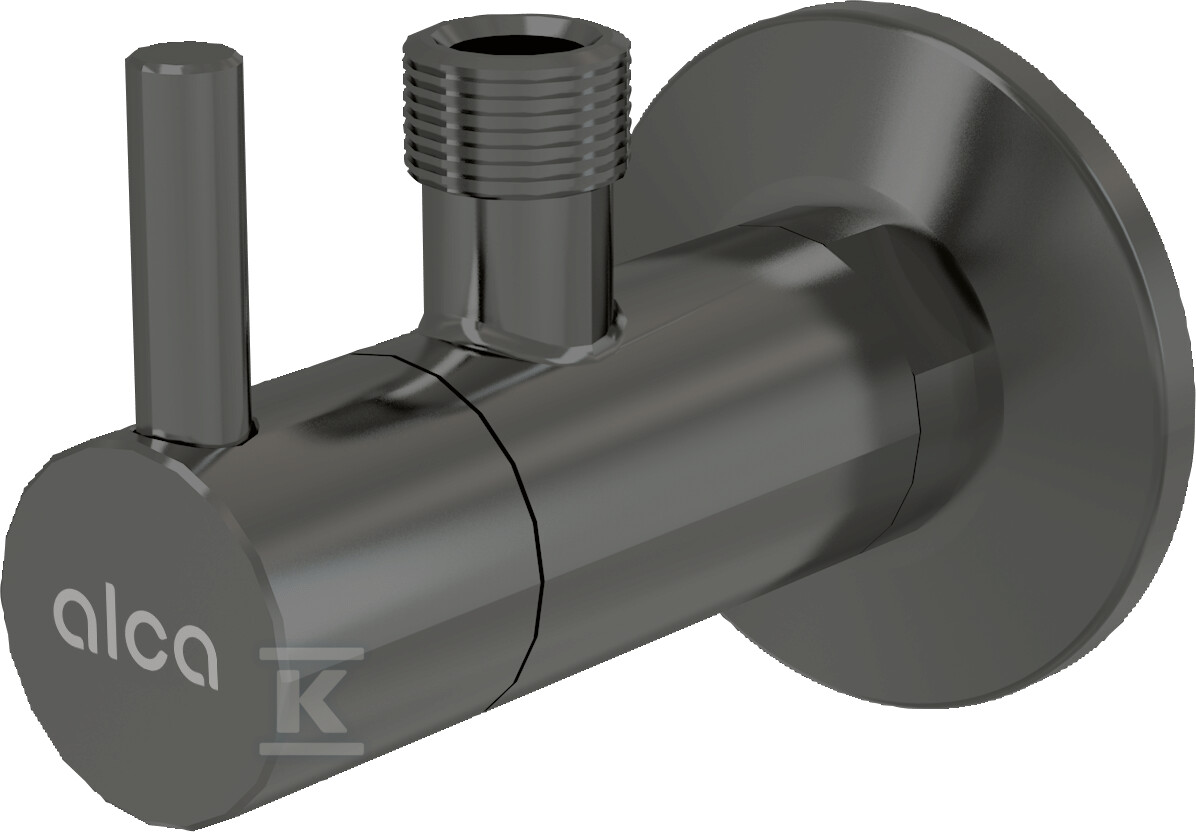 Zawór kątowy z filtrem 1/2"×3/8", GUN - ARV001-GM-P