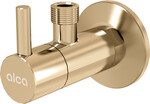 Zawór kątowy z filtrem 1/2"×3/8", GOLD-połysk ARV001-G-P