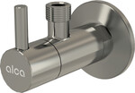 Zawór kątowy z filtrem 1/2"×3/8", NICKEL-połysk ARV001-N-P