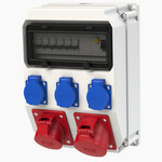 Розподільна коробка стаціонарна з пластику серія ADAMÓW 10M, 9036510W