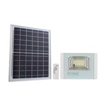 Naświetlacz LED solarny V-TAC 16W biały IP65 pilot timer VT-40W 6000K 1050lm