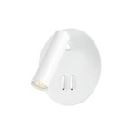 Oprawa LED V-TAC 3W+6W kinkiet hotel łóżko włącznik biały VT-2963 3000K 680lm 3 lata gwarancji
