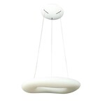 Oprawa zwieszana LED V-TAC 38W zmiana barwy 60cm ściemnianie biała VT-7605-N 2700K-6400K 3300lm 3 lata gwarancji
