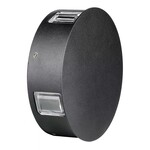 Oprawa ścienna V-TAC 3W LED IP65 czarna okrągła VT-706 3000K 428lm