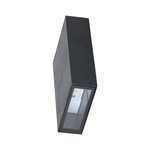 Oprawa kinkiet ścienny góra dół V-TAC 4W LED czarna IP65 VT-844-B-N 6400K 400lm