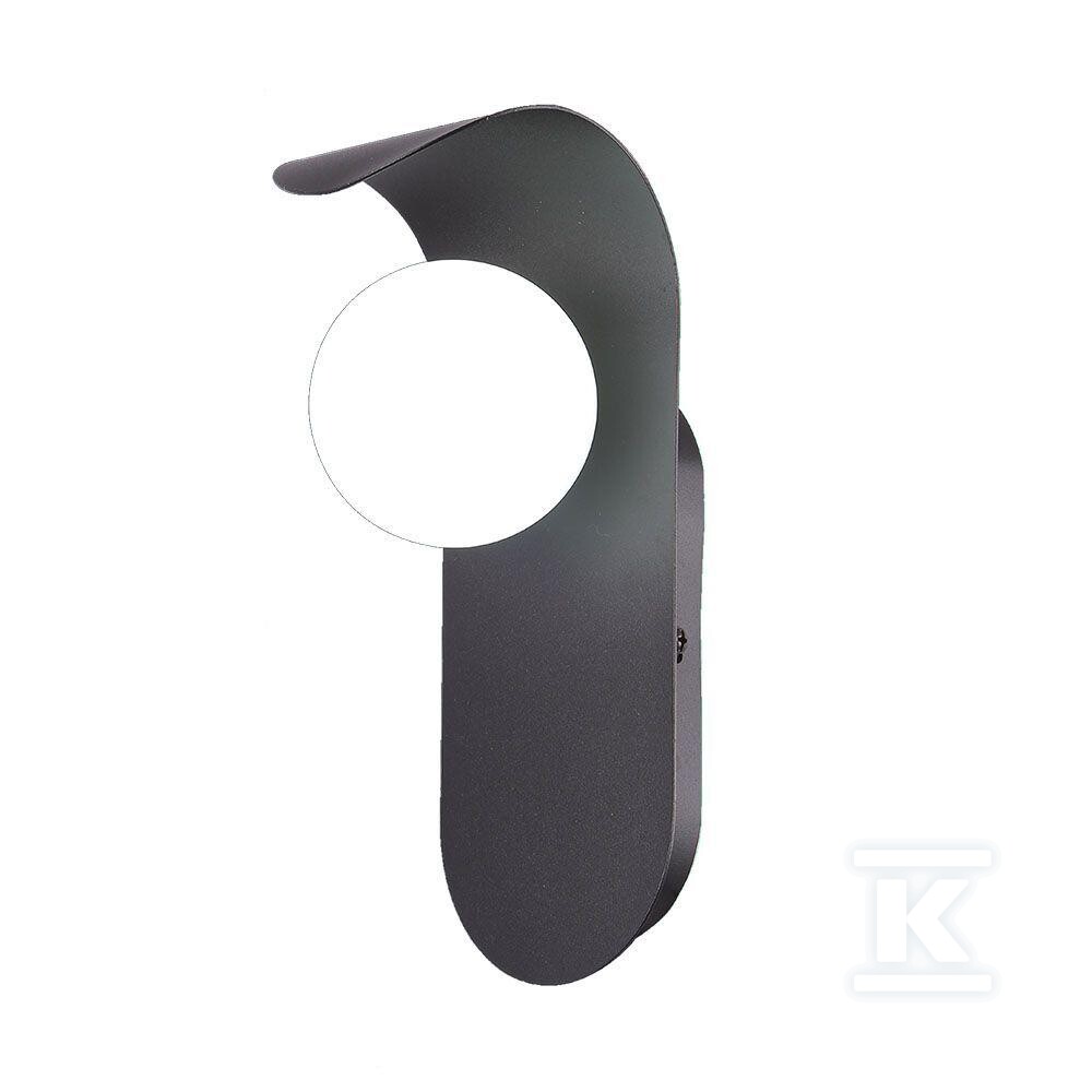 Oprawa ścienna kinkiet V-TAC G9 czarny - 23407