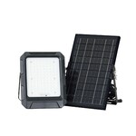 Naświetlacz LED solarny V-TAC 10W pilot auto timer IP65 czarny VT-55W 4000K 1000lm