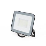 Naświetlacz LED V-TAC 50W 100Lm/W przewód 1mb SAMSUNG CHIP czarny VT-44055 6500K 4270lm 5 lat gwarancji