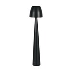 Lampka biurkowa nocna V-TAC 3W LED 37cm ładowanie USB ściemnianie czarna VT-75001 3000K-6000K 110lm