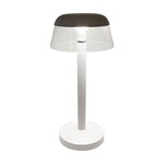Lampka biurkowa nocna V-TAC 3W LED 28cm ładowanie USB ściemnianie biała VT-75002 3000K-6000K 110lm