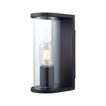 Oprawa ścienna elewacyjna loft V-TAC 1xE27 IP44 czarny MAT VT-81040