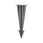 Szpilka kotwa mocowanie do ziemi opraw VT-409 100x35x274mm Szary Antracyt VT-12050-DG