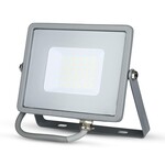 Naświetlacz LED V-TAC 30W SAMSUNG CHIP szary VT-30-G 4000K 2400lm 5 lat gwarancji