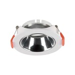 Oczko V-TAC GU10 wpuszczane okrągłe białe/chrom VT-931 3 lata gwarancji