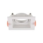 Oczko V-TAC GU10 wpuszczane kwadrat białe VT-933-W 3 lata gwarancji