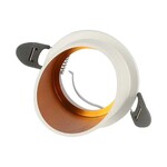 Oczko V-TAC GU10 wpuszczane białe+złoty VT-974RD-W 3 lata gwarancji