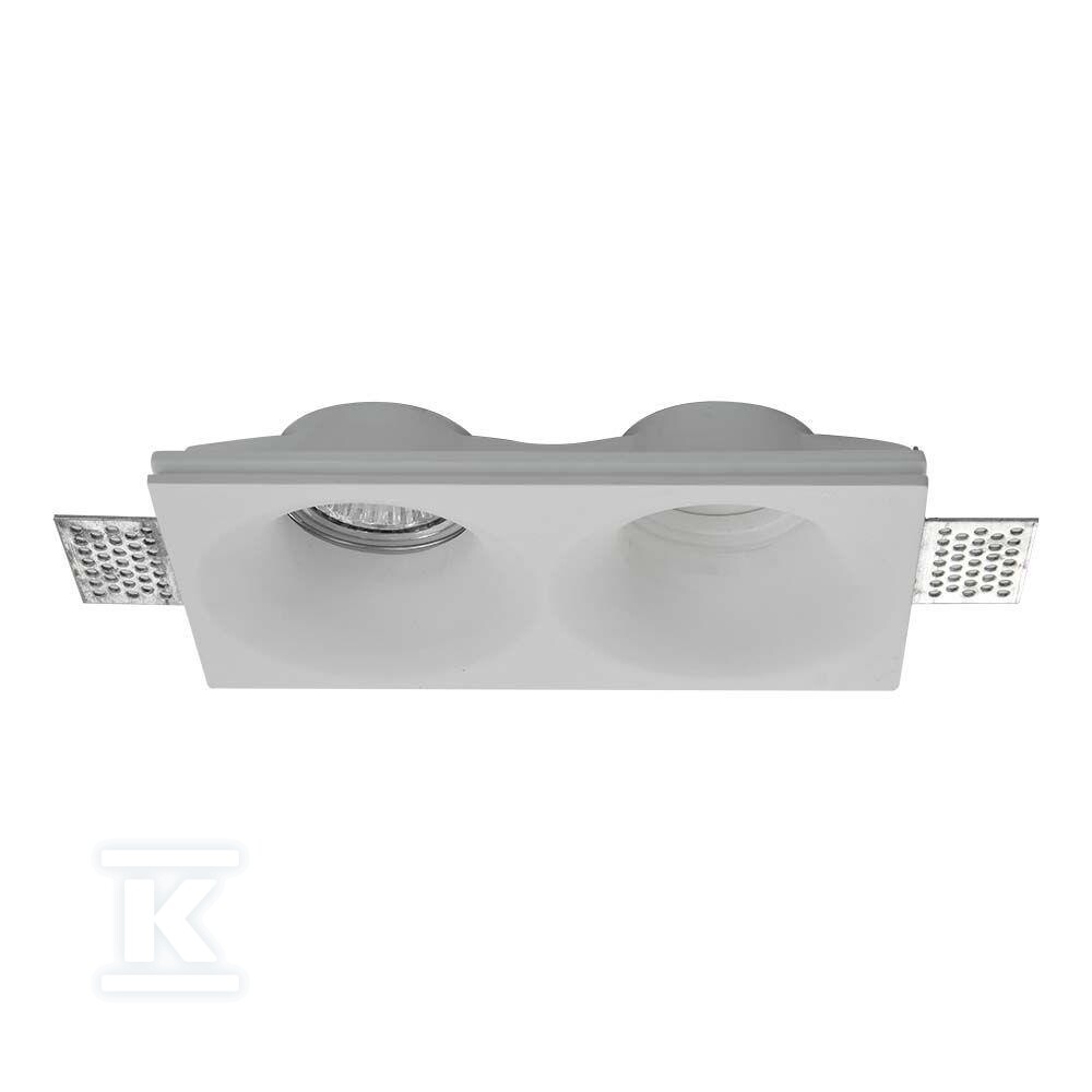 Oprawa gipsowa V-TAC 2xGU10 sufitowa - 6763
