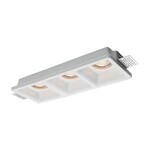 Oprawa gipsowa V-TAC 3xGU10 sufitowa biała 280x100 VT-11003 3 lata gwarancji