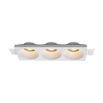Oprawa gipsowa V-TAC 3xGU10 sufitowa biała 280x100 VT-11013 3 lata gwarancji