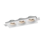 Oprawa gipsowa V-TAC 3xGU10 sufitowa biała 280x100 VT-11023 3 lata gwarancji