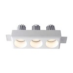 Oprawa gipsowa V-TAC 3xGU10 sufitowa biała 220x80 3 lata gwarancji