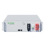 Акумуляторна система V-TAC 100Ah 5,12kWh LiFePO4 RACK Білий VT-51201-W