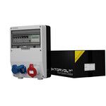 Rozdzielnica budowlana z licznikiem 3F TD-S/FI 32A 2x230V Doktorvolt 9672