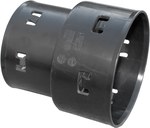 Drainage reducer DN/OD 100x80, black color