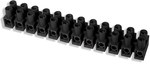 Terminal block, threaded, thermoplastic, LTA 12-16.0, black