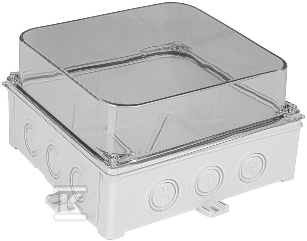 Hermetic enclosure SOH 180x180 white, - 36434206