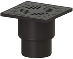 Alrondo courtyard drain, with cover 200x200, load up to 2 T