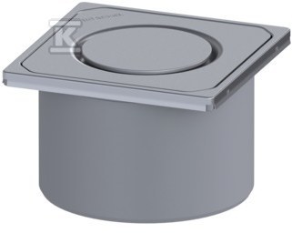 Nasada z ABS z kratką design "Spot" - 48220