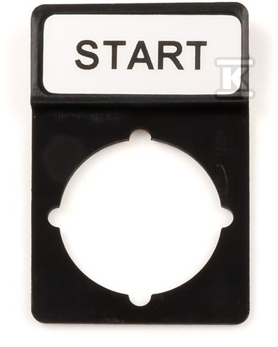 Табличка з позначеннями AUTO - ST22-1901\P09