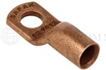 Końcówka oczkowa miedziana niecynowana SE-07012W
