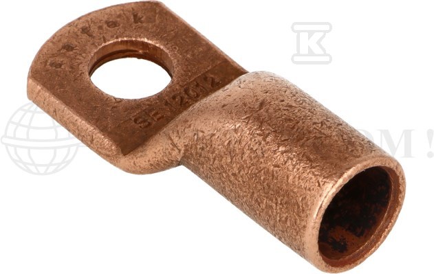 Końcówka oczkowa miedziana niecynowana - SE-12012W