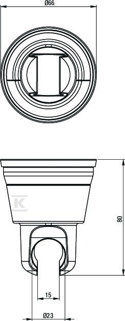 Uchwyt punktowy słuchawki Easy-Fix z - NDD_021U