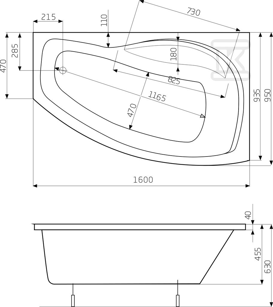 Vanové nohy Nicole Pr 1600X950 - A24T177000