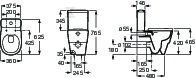 Zbiornik TURA 4,5/3l, zasilanie dolne - A341691000