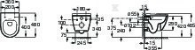 Miska WC ONA podwieszana Rimless CPT 48 - A346688080