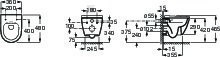 Miska WC ONA podwieszana Rimless CPT 48 - A346688S00