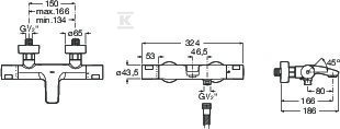 Bateria termostatyczna - A5A1E18NB0