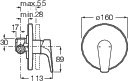 Bateria wannowa Atlas podtynkowa lub - A5A2290C00