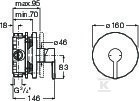 Bateria prysznicowa NAIA podtynkowa w - A5A2B96RG0